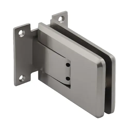 Brushed Nickel Atlas Glass Door Hinge Brushed Nickel Atlas Glass Door Hinge