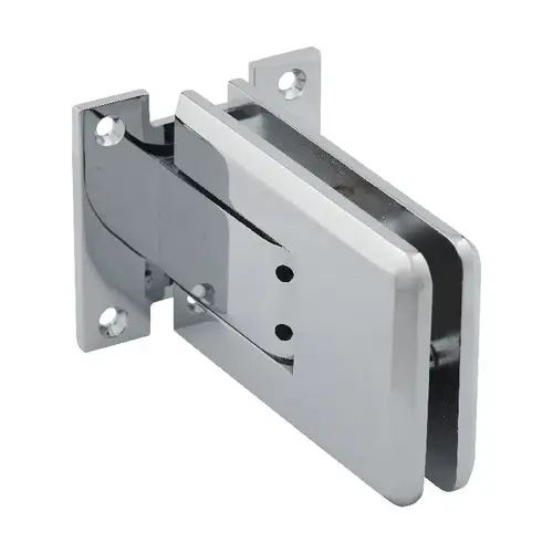 Polished Chrome Atlas Glass Door Hinge Polished Chrome Atlas Glass Door Hinge