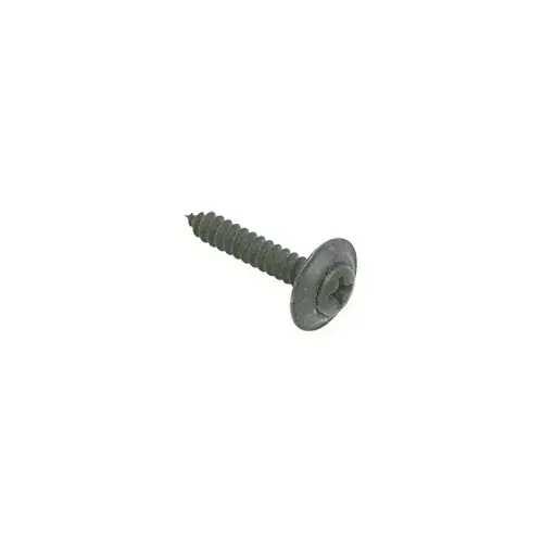 Black 8 x 1" Oval Head Phillips Sheet Metal Screws with Countersunk Washers Black 8 x 1" Oval Head Phillips Sheet Metal Screws with Countersunk Washers