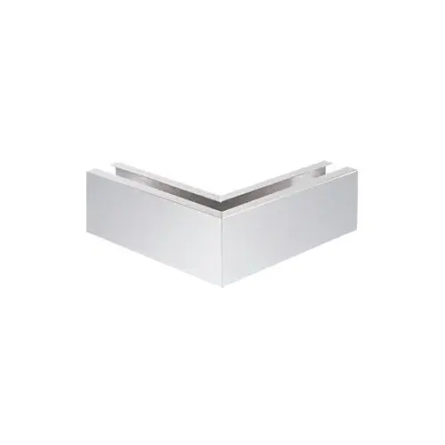 Polished Stainless 12" 90 degree Mitered Corner Cladding for B7S Series Heavy-Duty Square Base Shoe Polished Stainless 12" 90 degree Mitered Corner Cladding for B7S Series Heavy-Duty Square Base Shoe