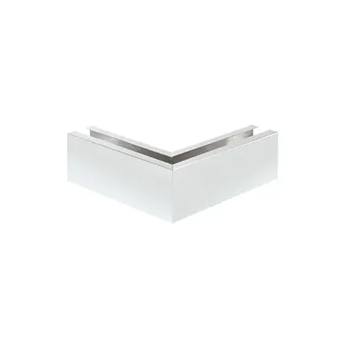 Satin Anodized 12" 90 degree Mitered Corner Cladding for B5L Series Low Profile Base Shoe Satin Anodized 12" 90 degree Mitered Corner Cladding for B5L Series Low Profile Base Shoe