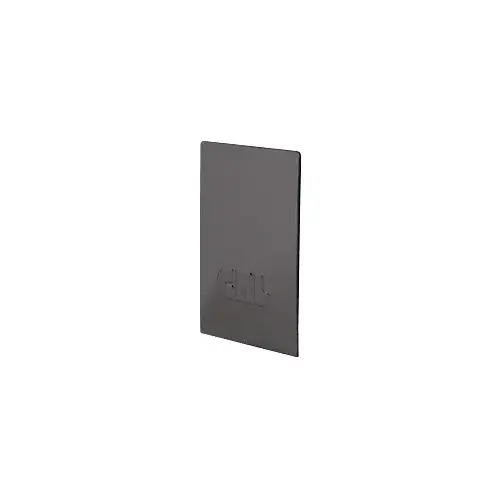 Black Bronze End Cap for B5L Series Low Profile Base Shoe Black Bronze End Cap for B5L Series Low Profile Base Shoe
