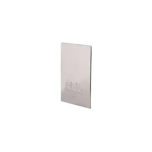Polished Stainless End Cap for B5L Series Low Profile Base Shoe Polished Stainless End Cap for B5L Series Low Profile Base Shoe