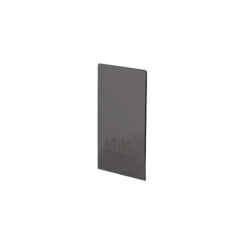 Black Bronze End Cap for B5S Series Standard Square Base Shoe Black Bronze End Cap for B5S Series Standard Square Base Shoe