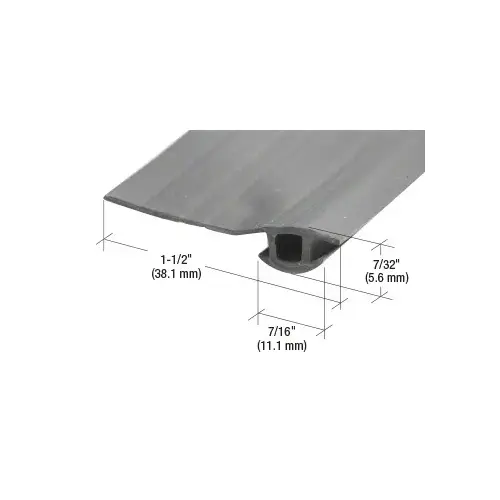 Black 84" Vinyl 7/8" to 1-1/2" Deep Bug Strip Black 84" Vinyl 7/8" to 1-1/2" Deep Bug Strip