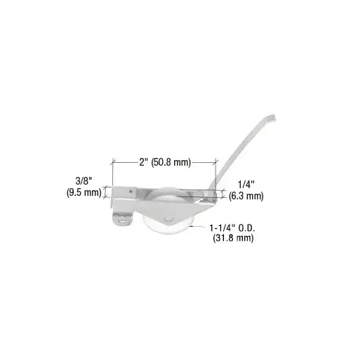 1-1/4" Nylon Sliding Screen Door Spring Tension Roller - pack of 2 1-1/4" Nylon Sliding Screen Door Spring Tension Roller - pack of 2