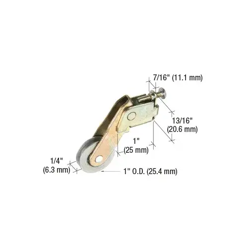 1" Steel Sliding Screen Door Bottom Rollers for Peachtree Doors in a Bulk Pack 1" Steel Sliding Screen Door Bottom Rollers for Peachtree Doors in a Bulk Pack
