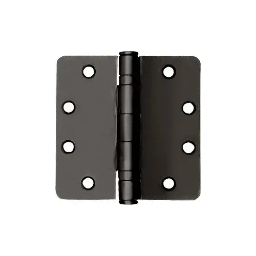 Bronze Non-Removable Pin Standard Weight 1/4" Radius Ball Bearing Template Butt Hinge Bronze Non-Removable Pin Standard Weight 1/4" Radius Ball Bearing Template Butt Hinge