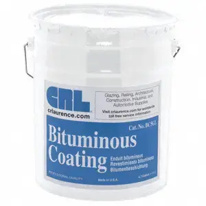 CRL BC5GL Black Bituminous Coating - 5 Gallons
