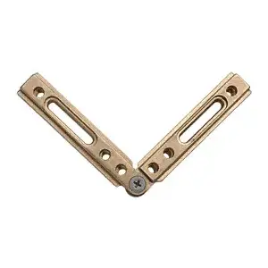 CRL BHC373 CRL Brass Adjustable Corner for the Deluxe Header Kit