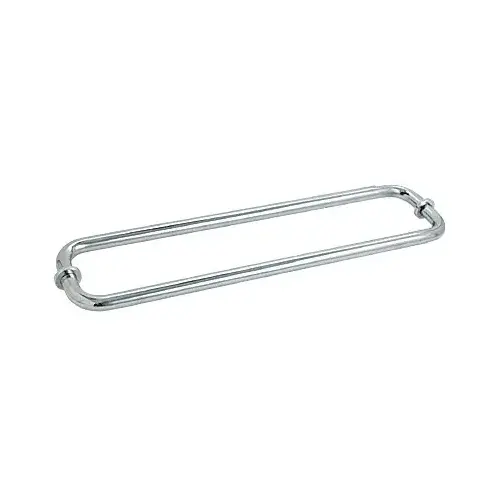 Chrome 20" BM Series Back-to-Back Tubular Handle with Metal Washers