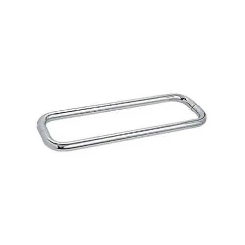 Polished Chrome 12" BM Series Back-to-Back Towel Bar Without Metal Washers