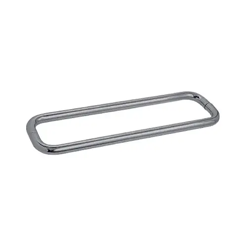 Brushed Nickel 18" BM Series Back-to-Back Towel Bar Without Metal Washers
