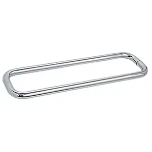 CRL BMNW18X18CH Polished Chrome 18" BM Series Back-to-Back Towel Bar Without Metal Washers