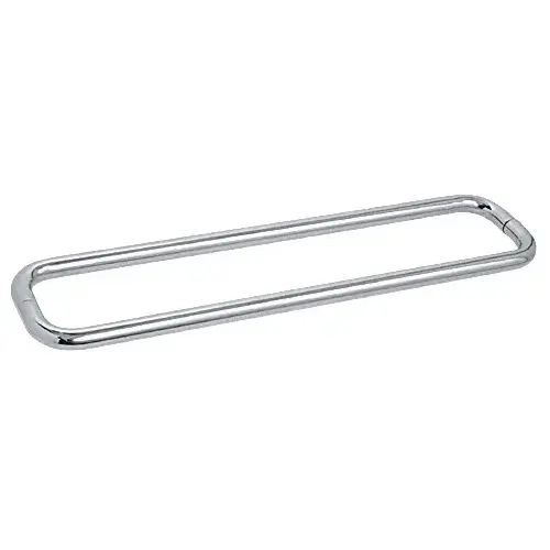 Polished Chrome 30" BM Series Back-to-Back Towel Bar Without Metal Washers Polished Chrome 30" BM Series Back-to-Back Towel Bar Without Metal Washers