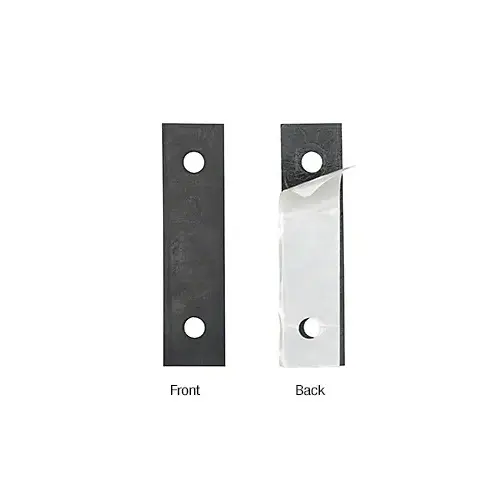 Black Fascia Mount Moisture Barrier Gaskets - Set of Two Black Fascia Mount Moisture Barrier Gaskets - Set of Two