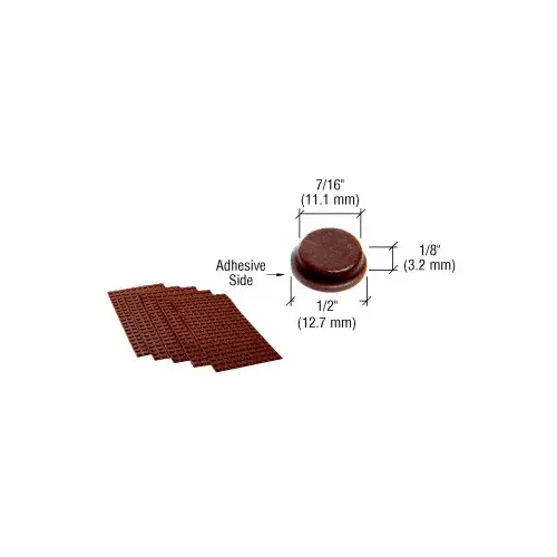Convenient Pack of Brown Protective Bumpads Convenient Pack of Brown Protective Bumpads