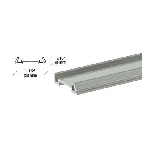 Agate Gray Standard Bottom Rail Filler 241" Long Agate Gray Standard Bottom Rail Filler 241" Long