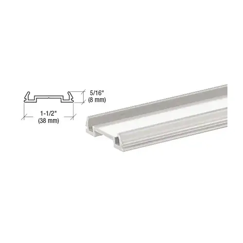 Sky White Standard Bottom Rail Filler 241" Long Sky White Standard Bottom Rail Filler 241" Long