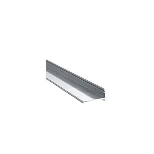 Brite Anodized 72" MK Series Frameless Sliding Shower Door Bottom Track Extrusion for 1/4" and 3/8" Glass Brite Anodized 72" MK Series Frameless Sliding Shower Door Bottom Track Extrusion for 1/4" and 3/8" Glass