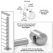 Brushed Stainless Steel