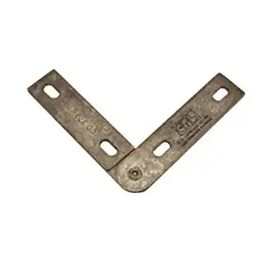 CRL CD373 Aluminum Adjustable Fixed Corner for the Deluxe Header Kit