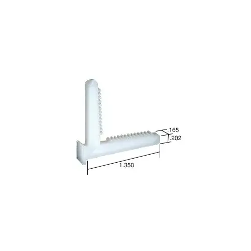 Corner Key - 1.350" Leg; .165" Width - Bulk 100/Pk