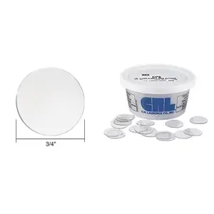 CRL CP8 Clear Plastic Desk Buttons
