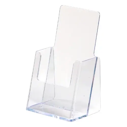 Clear Acrylic Small Brochure Holder