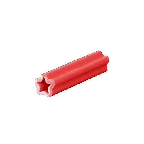 Red 1/4" Straight Line Plastic Screw Anchors Red 1/4" Straight Line Plastic Screw Anchors
