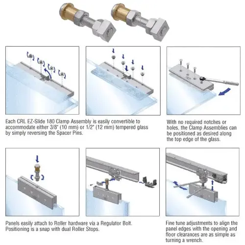 EZ-Slide 180 Regulator Bolts