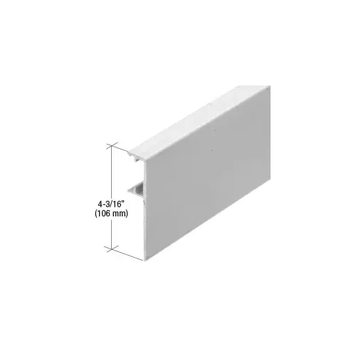 70 Satin Anodized Series Track Cover for Wood Doors - 118" 70 Satin Anodized Series Track Cover for Wood Doors - 118"