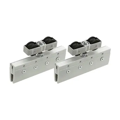 70 Series Sliding Door Hanger Set Satin Anodized