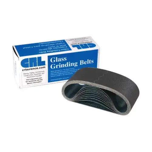 3" x 21" 120X Grit Glass Grinding Belts for Portable Sanders - 10/Bx 3" x 21" 120X Grit Glass Grinding Belts for Portable Sanders - 10/Bx