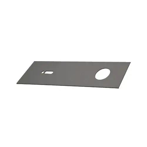 CRL CRL8010CPDU Black Bronze Anodized Cover Plate for 4-1/2