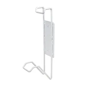 CRL CRL99WB Wall Mount Bracket for Wipes In A Bucket White