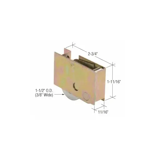 1-1/2" Pella Glass Door Roller 1-1/2" Pella Glass Door Roller