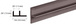Dark Bronze Anodized