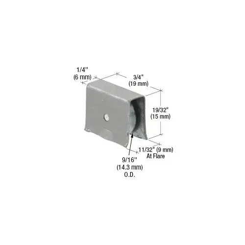 Ball Bearing Wheel Assembly for Narrow 'H' Bars