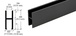 Flat Black Aluminum