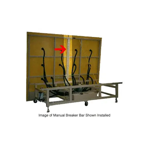 Manual Break Bar for Glass Cutting Tables Manual Break Bar for Glass Cutting Tables