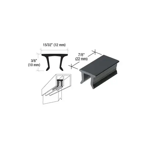 Black Plastic Top Guide