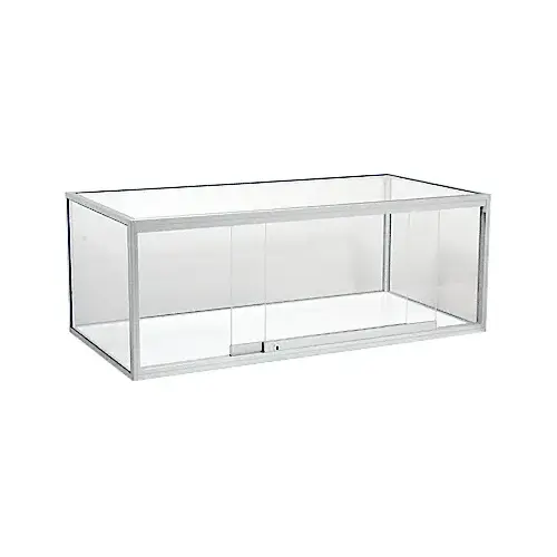 Satin Anodized Custom Size Clover Showcase Satin Anodized Custom Size Clover Showcase