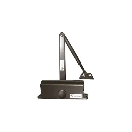 Dark Bronze ANSI Grade 1 Size 1 Light Duty Surface Mount Door Closer