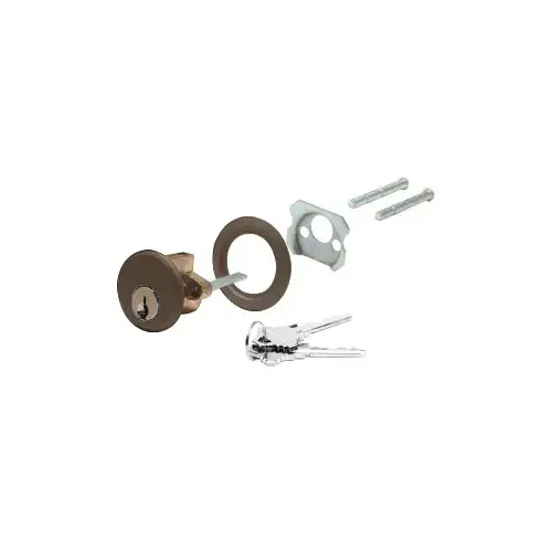 Dark Bronze Rim Keyed Cylinder 'C' Keyway - Keyed Alike Dark Bronze Rim Keyed Cylinder 'C' Keyway - Keyed Alike