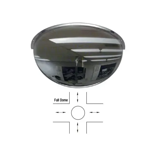 26" Diameter 360 Degree Vision Acrylic Dome Mirror