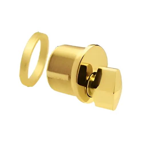 Polished Brass Thumbturn Cylinder Polished Brass Thumbturn Cylinder