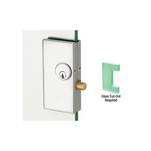 Satin Anodized 2-3/4" x 5-5/8" Deadthrow Low Profile Center Lock Satin Anodized 2-3/4" x 5-5/8" Deadthrow Low Profile Center Lock