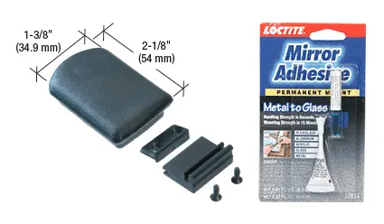 CRL Replacement Plastic Self-Latching Latch for Tri-Vent Sliders With Latch Base and Adhesive DVL4AD CRL Replacement Plastic Self-Latching Latch for Tri-Vent Sliders With Latch Base and Adhesive DVL4AD