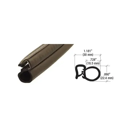 Black Bulb Seal for 1973-1996 Chevrolet/GMC Trucks Black Bulb Seal for 1973-1996 Chevrolet/GMC Trucks